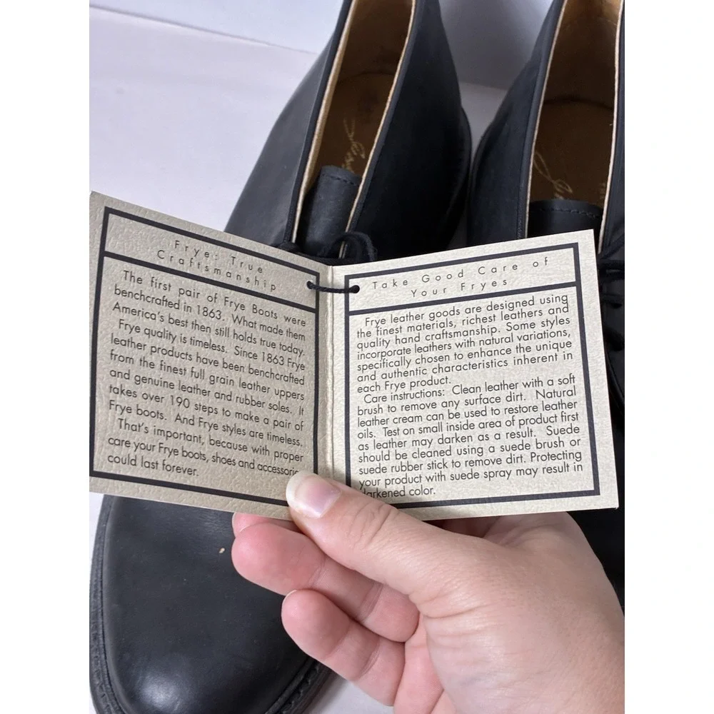 Frye new chukka